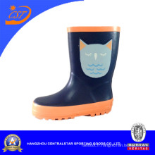 Bottes de pluie chat bleu foncé Lovely Kids Kr041